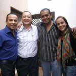 Victor Banda, Lic. René Ruelas, Carlos García y su esposa