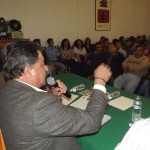 Secretario de organización del comité Nacional, Leoncio Peregrina Buelna