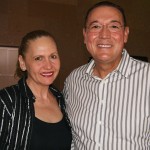 Lic. Rigoberto Barboza con su esposa