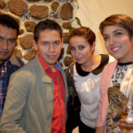 David Sanchez, Rubén Alvarado, Fanny Chargoya, Araceli Iglesias.