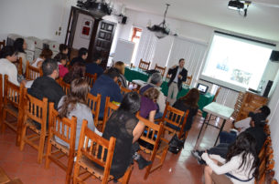 Platica del Lic. Jaime Almeida en el Taller de Locución STIRT 2014